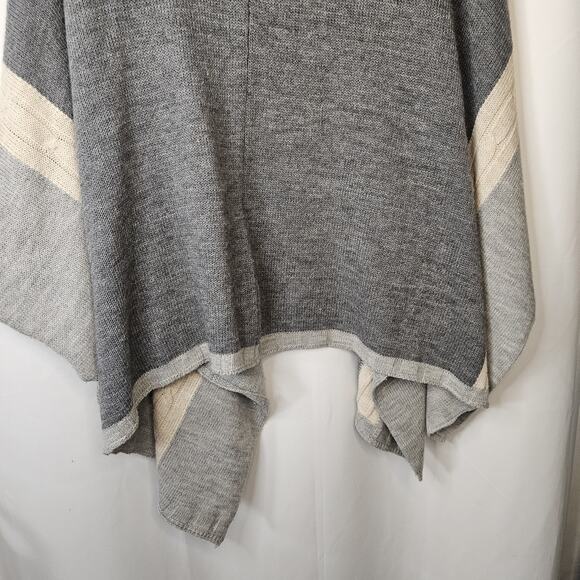 Corti Made in Italy Wool Blend Cardigan Shrug One Size Classic Cozy - Picture 7 of 7